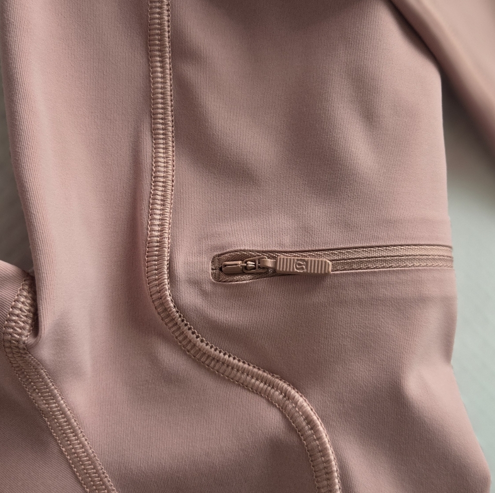 lululemon Break A Trail 1/2 Zip Pink Pastel Hooded Jacket - Picture 15 of 16